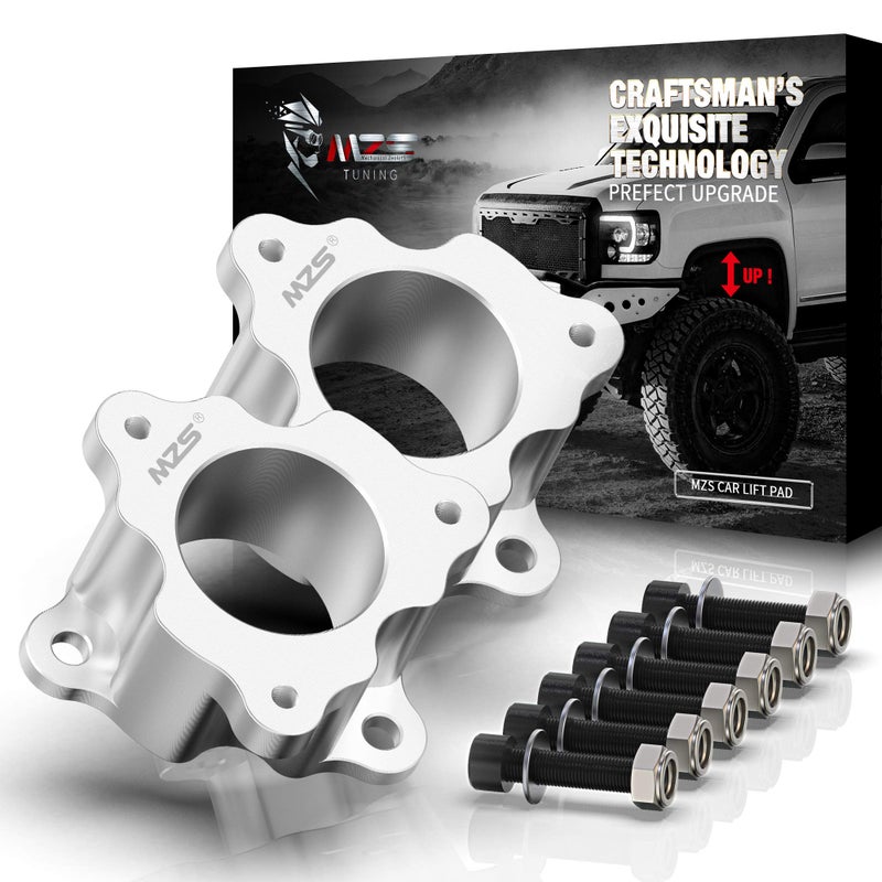 MZS 3" Front Leveling Kit for Ram 1500 4WD, Lift Strut Spacers Compatible with 2006-2026 Ram 1500 4WD Only, 2005-2011 Dakota 2WD 4WD, 2006-2009 Raider 2WD 4WD Aluminum Suspension Lift Kits - Image 1
